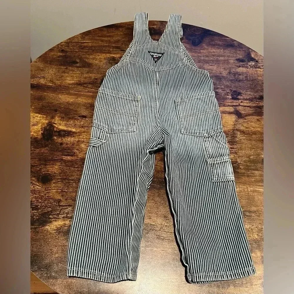 VINTAGE: OshKosh B’gosh | Vestbak railroad overalls. Size: 24M